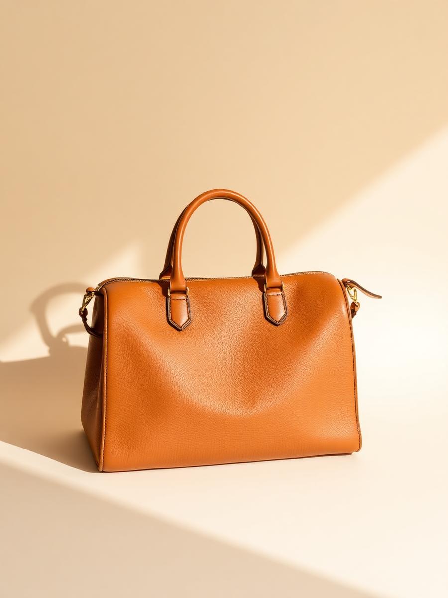 Structured Leather Tote